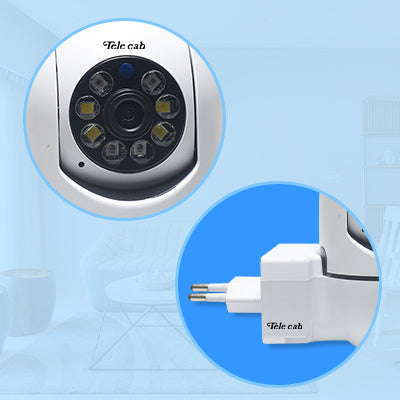 Plugin Socket With Camera A20-PLUG IN-SOCKET-CCTV 2MP – Tele-Cab